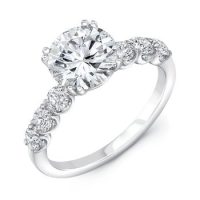 ROUND DIAMOND ENGAGMENT RING